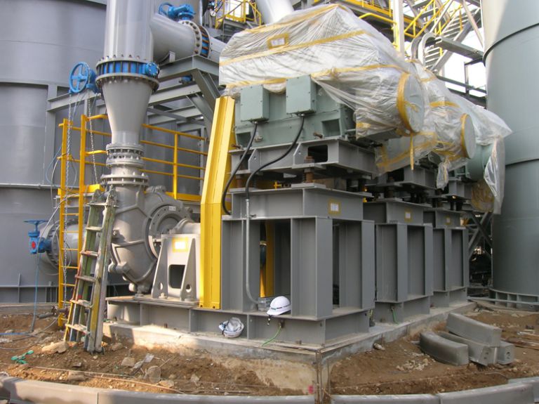 KG 에너지 PETRO COKES 보일러 설치공사